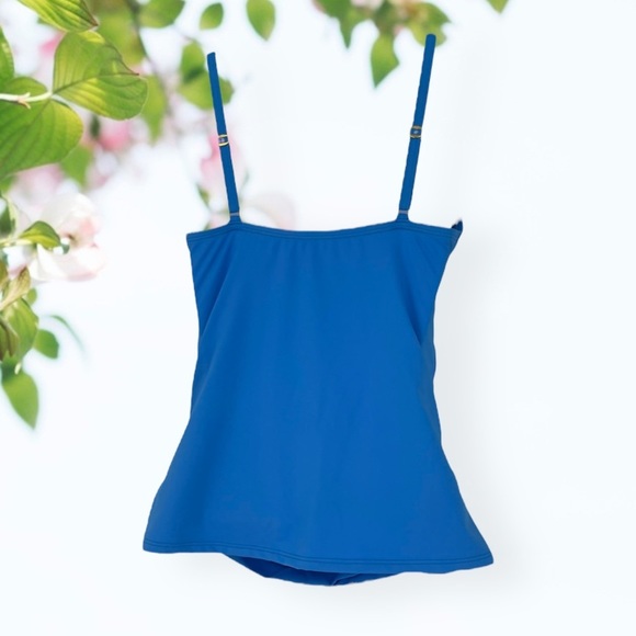 BLEU Rod Beattie Tankini with Gold accents size 6 - Picture 2 of 6